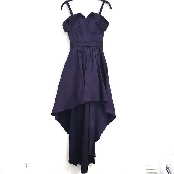 B. Darlin High-Low Purple Dress - Size 3/4 - Picture 1 of 7